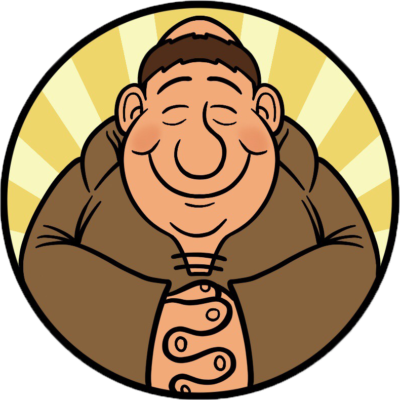 Brother Juniper's Logo Circle